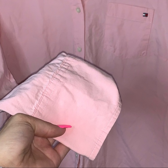 💫 Pink Tommy Hilfiger blouse size XL - Picture 3 of 6